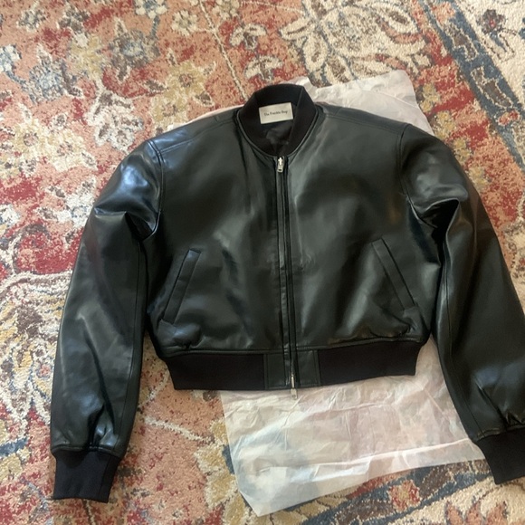 The Frankie Shop Micky cropped bomber jacket NWOT - Picture 7 of 8